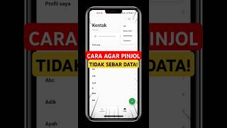 AMANKAN KONTAK DARI SEBARAN PINJOL ILEGAL?! CEK SELENGKAPNYA?