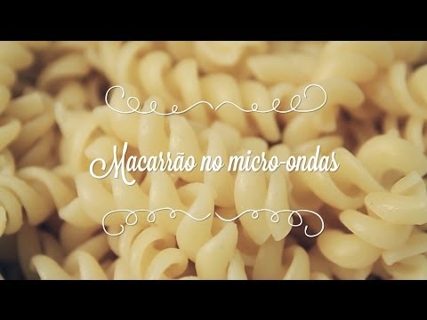 Como fazer macarrão no micro-ondas | Cozinha para 