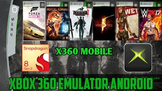 X360 V0.6.0 Mobile | Xbox 360 Emulator Android | SD 8 Gen 2 | Game Test 