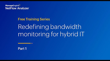 NetFlow Analyzer  Free training - Part 1 | S2 2025