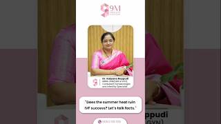 Does the Summer Season Affect IVF Success Rate? | 9M Fertility | #ytshorts #shorts #ivfsuccesstips