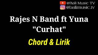 KUNCI GITAR CURHAT - RAJES N BAND ft YUNA S REJEKI