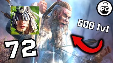 100M Might and Ennoble Hersir to Level 600 - Vikingard 🛡 Gameplay Walkthrough |Part 72|