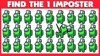 😈 FIND THE 1 IMPOSTER  IN AMONG US | Quiz Squid game | Quiz Puzzle Game | Puzzle for the brain screenshot 5