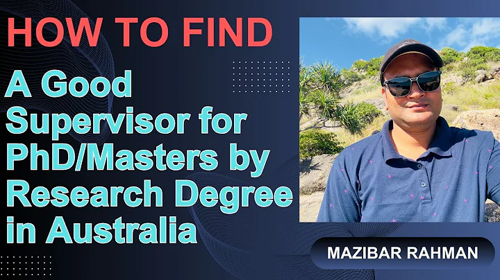 Part-1: PhD/Masters By Research Degree Admission in Australia | Finding PhD Supervisor|