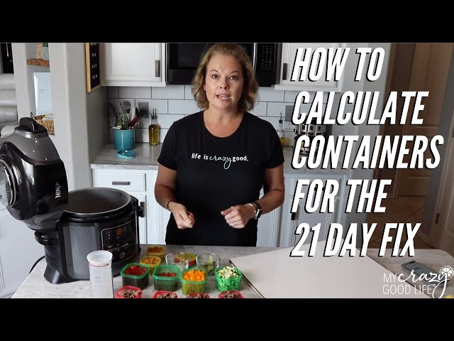 How to Calculate Containers for the 21 Day Fix - Confessions of a