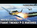 When an Allied Ace Actually FOUGHT Against P-51 Mustangs!