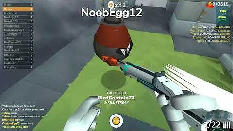 This Shell Shocker Video ends when I die