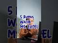 5 rumus dasar excel yang wajib banget daham diluar kepala (SUM,Count,Average,MIN,MAX) #exceltips