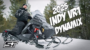 2025 Polaris 850 Indy VR1 137 DYNAMIX Snowmobile Review