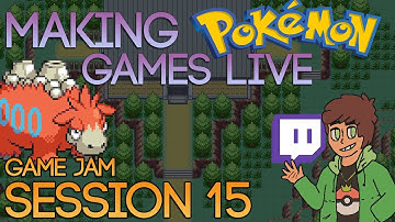 Making Pokemon Games Live (Game Jam Session 15)