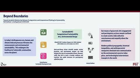 Beyond Boundaries: Towards Symbiotic Relationship Between Ecological Arts and Computational ...