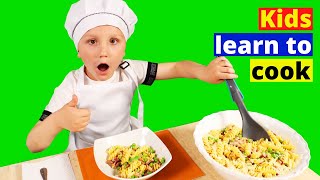 Kids Cooking Videos Real Food | Children Learn to Cook