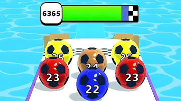 Marble Run 🏆 3D Game Color Ball Race Gameplay Android IOS Level 6362