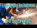 Are my springs worth repairing? leaf spring breakdown, cleaning and diagnosis