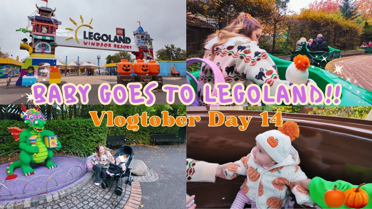 Is LEGOLAND Baby-Friendly? 6 Month Old First Brick or Treat! | Vlogtober Day 14