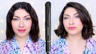 🇪🇬 #RushBrush C1 Pentium Hair Styler - Straightener & Curler 2 in 1 🍒  ازاي نعمل شعرنا كيرلي بيها