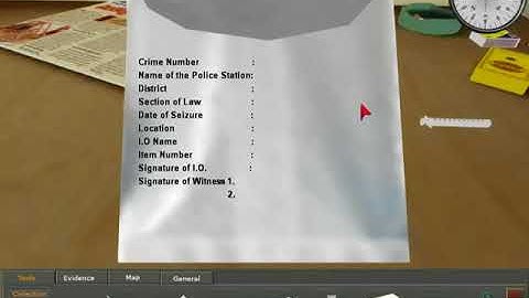 Crime Scene - Narcotics & Toxicology