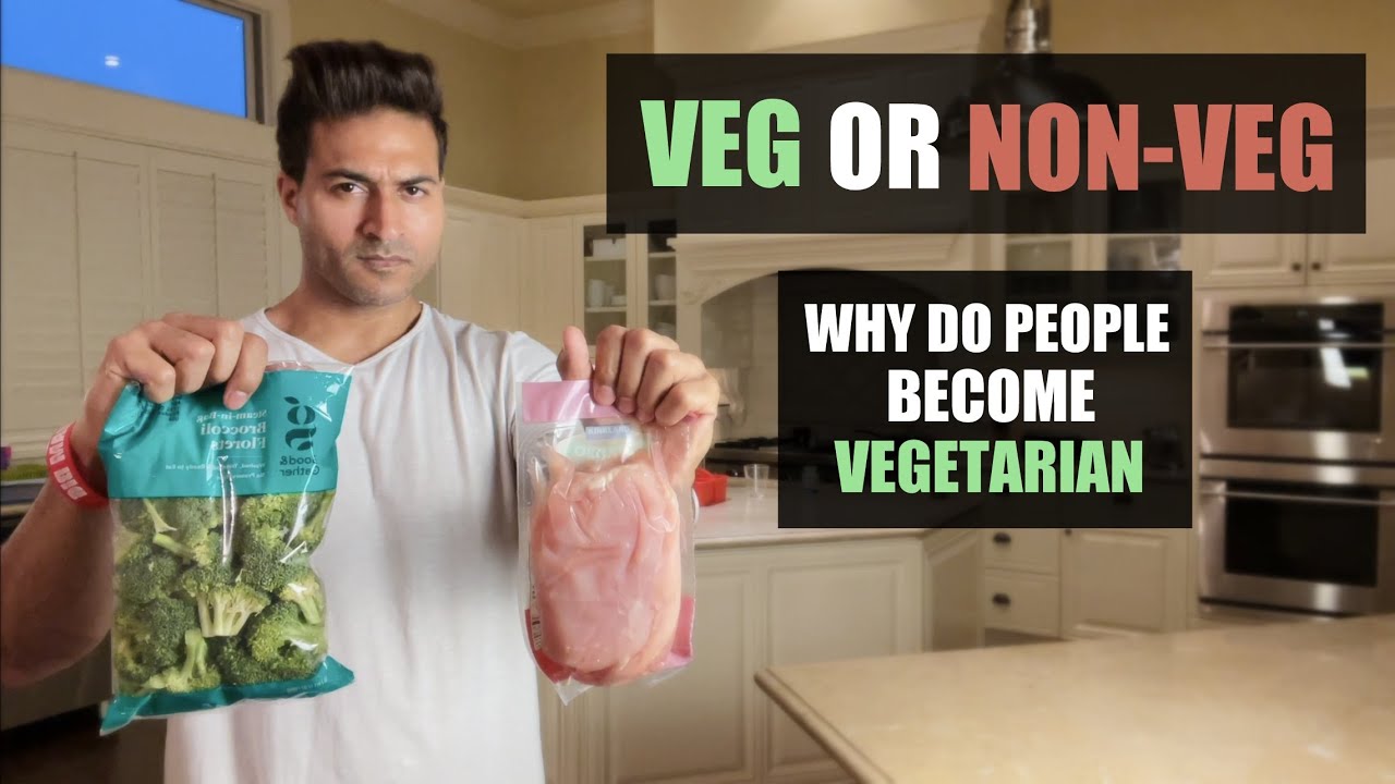 ⁣VEG or NON-VEG | Why do people become Vegetarian - Guru Mann