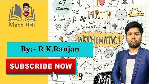 Math Mantra Live Stream