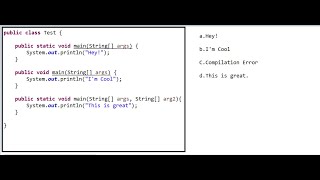 Java Multiple Choice Question 4