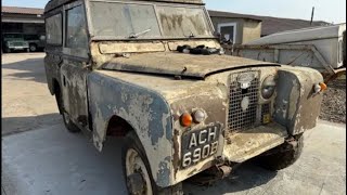 Career Overview Land Rover series 2A 88” restoration 