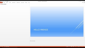 About outline view in PowerPoint 2013.