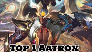 Wild Rift Aatrox - Top 1 Aatrox Gameplay Rank Grandmaster