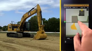 Cat® Next Generation Excavator Operator Training: Grade with 3D screenshot 2