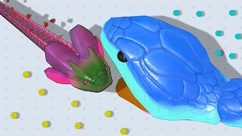 Snake Clash! .io - MAX LEVEL! Epic Snake Clash.io Gameplay! #413