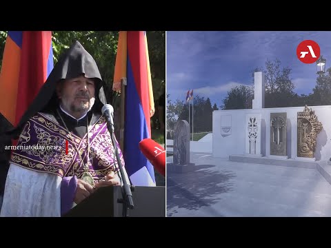 «Արցախի կանչը» հուշակոթողն անցյալի ու ներկայի հոգևոր և նյութական կամուրջն է․ Արցախի թեմի առաջնորդ
