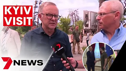 Anthony Albanese makes historic secret trip to Ukraine in display of Australia's support | 7NEWS - DayDayNews