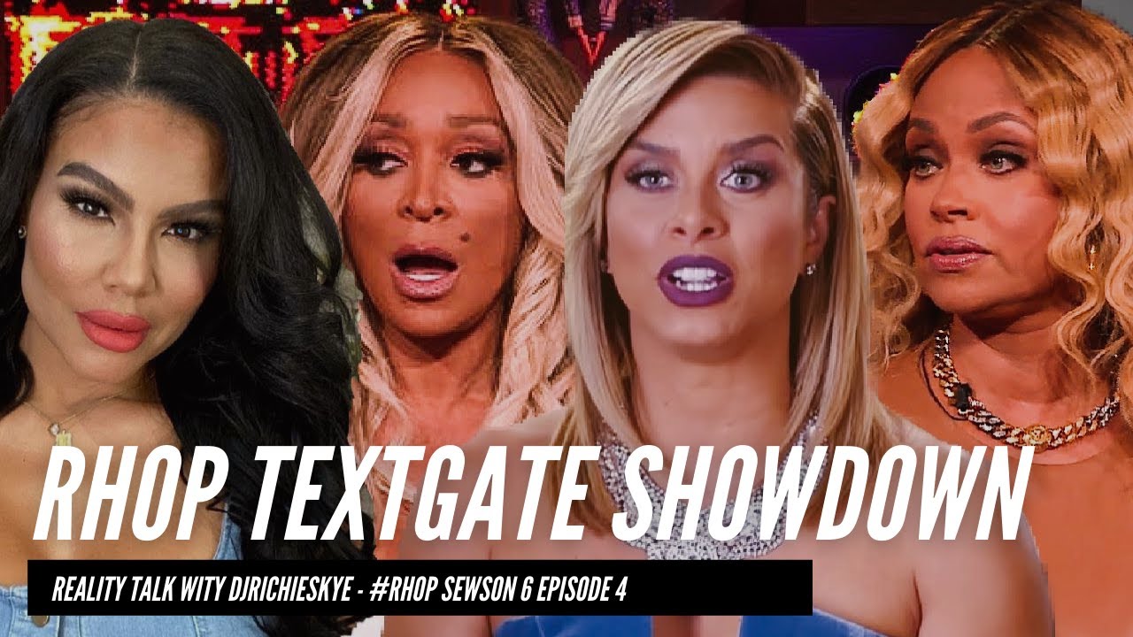 GIZELLE Bryant & Robyn Dixon CHECK Mia THORNTON Over RHOP Textgate