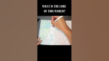 What is the Lore of this Fantasy Map? #worldbuilding #fantasymap #fantasyworld