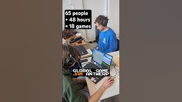 🎮 Global Game Jam Antwerp 2024 – 65 Devs, 48 Hours, 18 Games! ⏳🔥