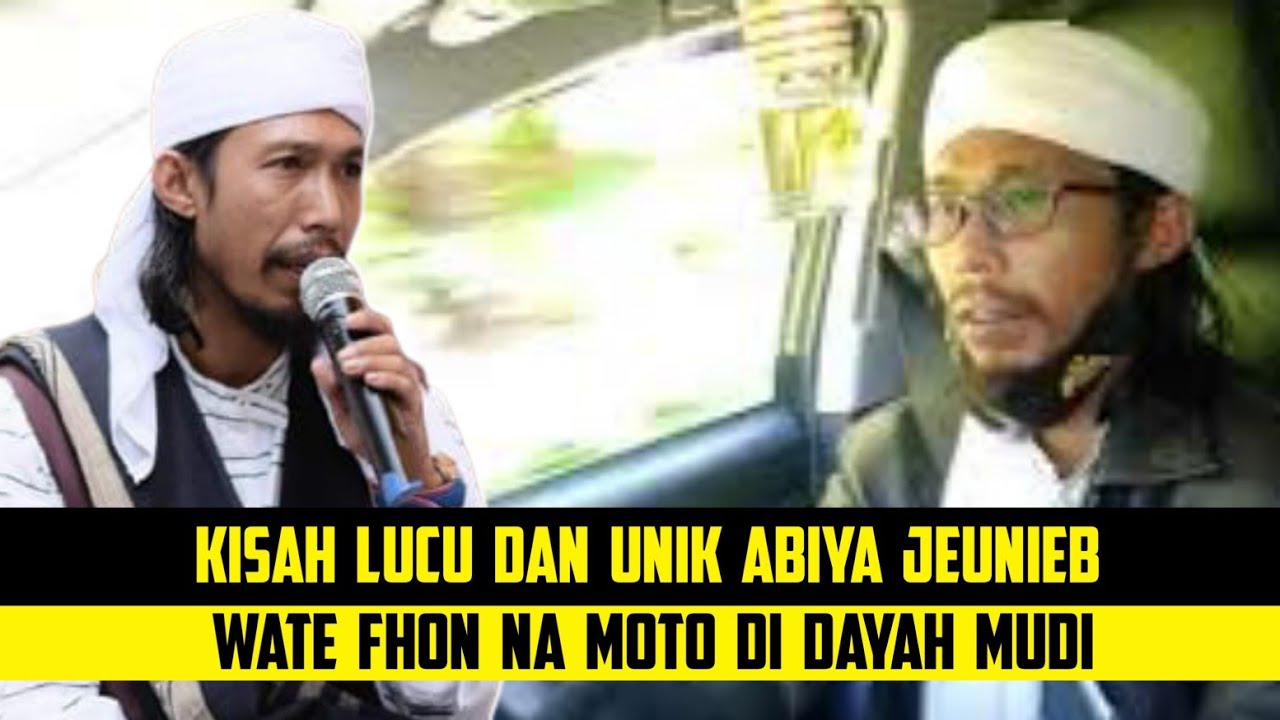 Super Lucu !!! Pertama Kali Abiya Jeunieb Na Moto Di Dayah