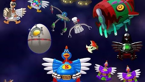 Chicken Invaders Universe Boss Rush using Primal One Soundtrack from Bloons TD 6.