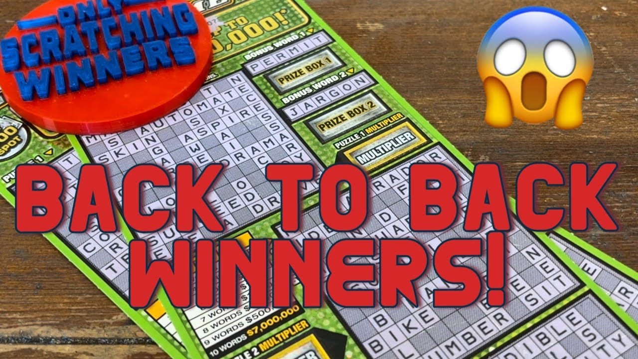 Back to Back Winners ‼️ Xtreme Crossword California Lottery Scratcher 