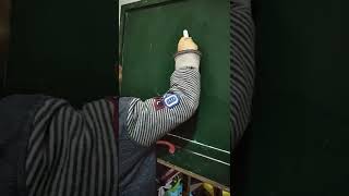 Writes the Alphabet on to green table VID 20210314 202547