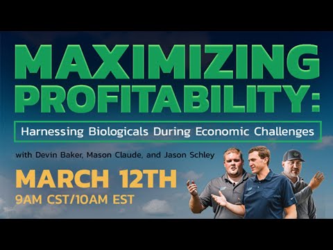 Maximizing Profitability: Harnessing biologicals during economic uncertainty