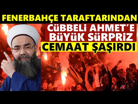 Fenerbahçe Taraftarından Sürpriz: Ne Bartholomeos ne Vatikan Papa bu alemde kral Cübbeli Ahmet Hoca