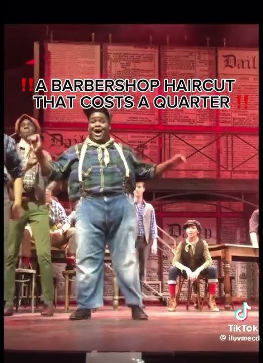 A barbershop haircut that cost a quarter 🫩