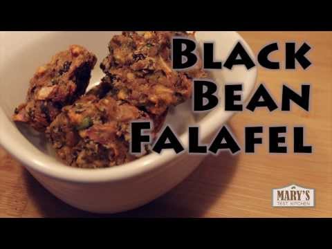 Baked Black Bean Falafel | Vegan Recipe (gluten-free)