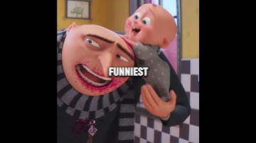 🤣2 Gru Junior Funniest Moments In Despicable Me 4....