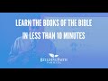 Learn the Books of the Bible in Less Than 10 Minutes
