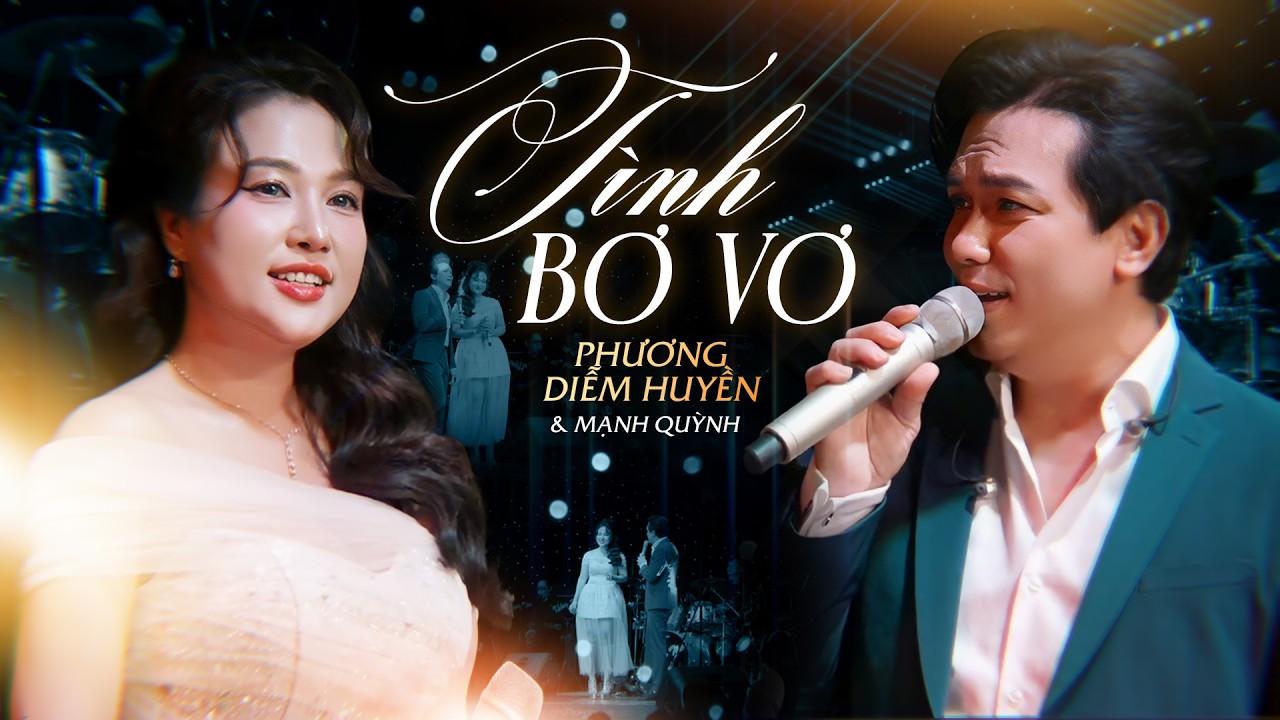 TÌNH BƠ VƠ - PHƯƠNG DIỄM HUYỀN & MẠNH QUỲNH | Live Band || Anh đâu ngờ có ngày đàn đứt dây tơ