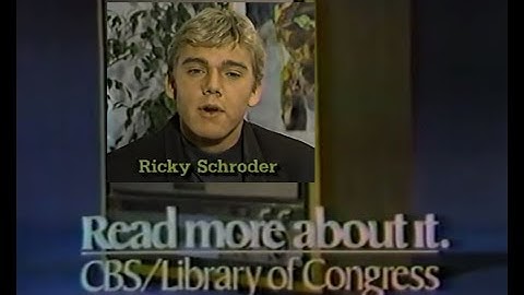 Read More About It 1989  CBS  Ricky Schroder