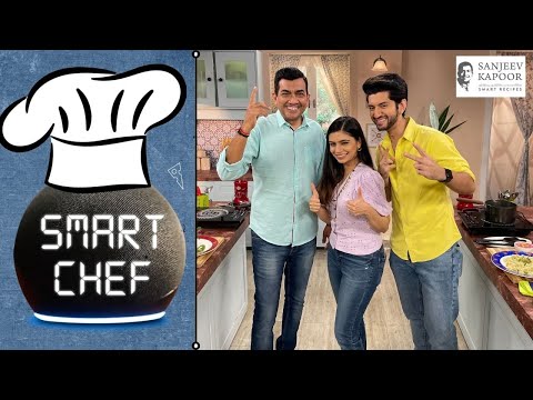 Smart Chef- Kunal and Bharati Jaisingh Cook off with the help of Alexa
