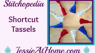 Make Large Tassels and Make a Statement - Jessie At Home