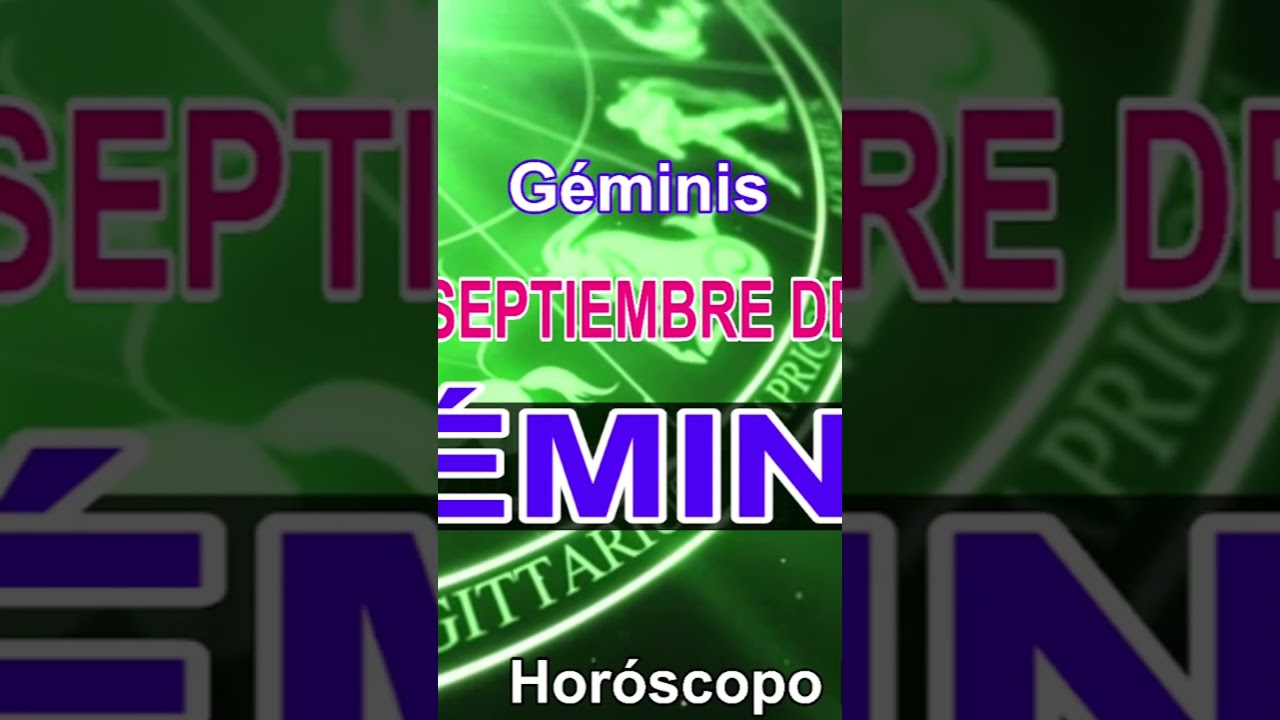 Horóscopo de Hoy Geminis - 5 - de Septiembre de 2026. #amor #dinero #horoscopo #orodiario #shorts